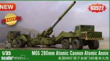 I LOVE KIT 63522 - M65 280mm Atomic Cannon Atomic Annie in 1:35
