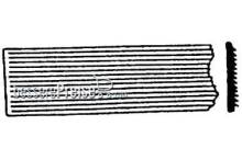 Weinert 93372 - Lüfterblenden-Basismaterial