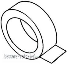 Weinert 9350 - Abklebeband, 20 mm breit 50 m