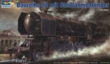 Trumpeter 00210 - 1:35 Kriegslokomotive Baureihe 52 (BR-52) mit Steifrahmentender