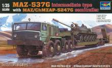 Trumpeter 00211 - 1:35 MAZ-537G intermediate Type
