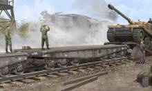 Trumpeter 00221 - Schwere Plattformwagen Type SSyms 80