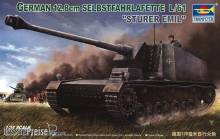 Trumpeter 00350 - Selbstfahrlafette 12,8 cm L/61 Sturer Emil