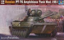 Trumpeter 00379 - 1:35 Russian PT-76 Amphibious Tank Mod.1951