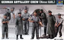 Trumpeter 00409 - Deutsche Artillerie Besatzung für Mörser Karl