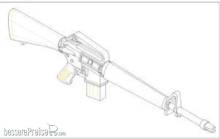 Trumpeter 00501 - AR15/M16/M4 FAMILY-M16A1 (6 units)