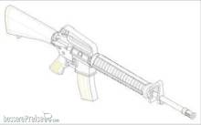 Trumpeter 00502 - AR15/M16/M4 FAMILY-M16A2 (6 units)