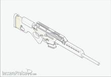Trumpeter 00521 - 1:35 German Firearms Selection-SL8 (4 guns)