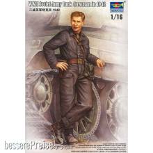 Trumpeter 00701 - 1:16 WWII Soviet Army Tank Crewman 1942