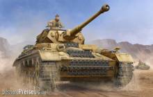 Trumpeter 00919 - 1:16 German Pzkpfw IV Ausf.F2 Medium Tank