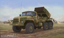 Trumpeter 01014 - Russian BM-21 Hail MRL-Late