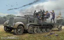 Trumpeter 01523 - 1:35 2 cm Flakvierling 38 Selbstfahrlafette (Sd.Kfz.7/1 early version)