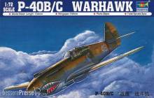 Trumpeter 01632 - 1:72 P-40B/C Warhawk