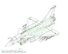 Trumpeter 01698 - Chinese J-10C Fighter