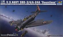 Trumpeter 02242 - SBD-3/4/A-24A Dauntless US Navy