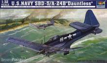 Trumpeter 02243 - 1:32 SBD-5/A-24B Dauntless US Navy