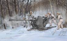 Trumpeter 02310 - FLAK 37 (German 3.7cm anti-aircraft gun)