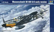 Trumpeter 02407 - 1:24 Messerschmitt Bf 109 G-6 frühe Version