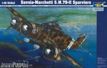 Trumpeter 02817 - 1:48 Savoia Marchetti SM-79 II Sparviero