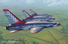 Trumpeter 02822 - 1:48 F-100D in Thunderbirds livery
