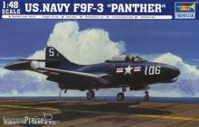 Trumpeter 02834 - 1:48 US Navy F9F-3 ´Panther´