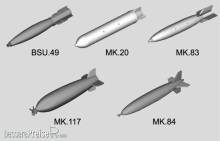 Trumpeter 03307 - 1:32 Smart Missiles (26 pcs.)