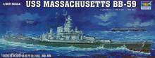 Trumpeter 05306 - 1:350 USS Massachusetts BB-59