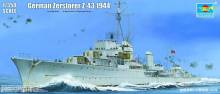 Trumpeter 05323 - 1:350 German Zerstörer Z-43, 1944