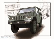 Trumpeter 05572 - 1:35 JGSDF type 73 Light Truck(Revision light