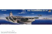 Trumpeter 05609 - 1:350 Flugzeugträger USS Ticonderoga CV-14