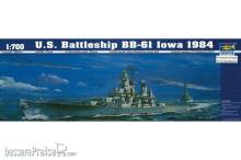 Trumpeter 05701 - 1:700 Schlachtschiff USS Iowa BB-61 1984