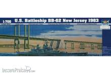 Trumpeter 05702 - 1:700 Schlachtschiff USS New Jersey BB-62 1983