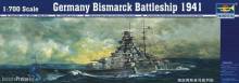 Trumpeter 05711 - 1:700 Schlachtschiff Bismarck 1941