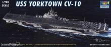 Trumpeter 05729 - Flugzeugträger USS Yorktown CV-10