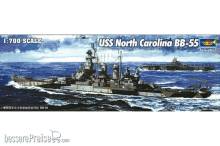 Trumpeter 05734 - USS North Carolina BB-55