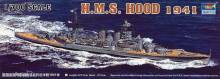 Trumpeter 05740 - 1:700 H.M.S Hood 1941