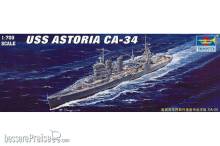 Trumpeter 05743 - 1:700 USS Astoria CA-34 1942