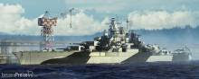 Trumpeter 05782 - 1:700 USS Tennessee BB-43 1944