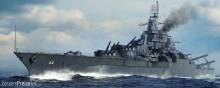 Trumpeter 05784 - 1:700 USS California BB-44 1945