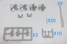 Trumpeter 06631 - 1:200 USS Missouri & Iowa Warship Upgrade Set