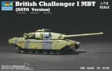 Trumpeter 07106 - 1:72 British Challenger I MBT (Nato version)