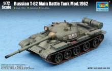 Trumpeter 07146 - 1:72 Russian T-62 Main Battle Tank Mod.1962
