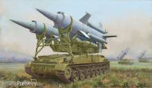 Trumpeter 07178 - 1:72 Soviet 2K11A TEL w/9M8M Missile Krug-a(SA-4 Ganef)