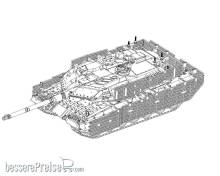 Trumpeter 07193 - 1:72 Leopard2A6M CAN MBT