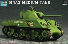 Trumpeter 07224 - 1:72 M4A3 Tank