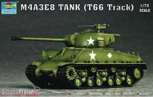 Trumpeter 07225 - 1:72 M4A3E8 Tank (T66 Track)