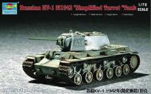 Trumpeter 07234 - 1:72 Russian KV-1 (Model 1942)