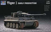 Trumpeter 07242 - 1:72 Tiger 1 Tank (Early)