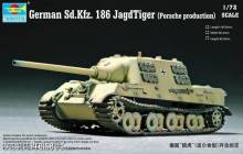 Trumpeter 07273 - 1:72 German Sd.Kfz.186 Jagdtiger (Porsche model)
