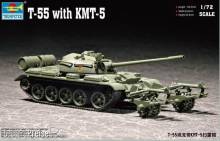 Trumpeter 07283 - 1:72 T-55 with KMT-5
